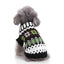 Snowy Paws Dog Sweater