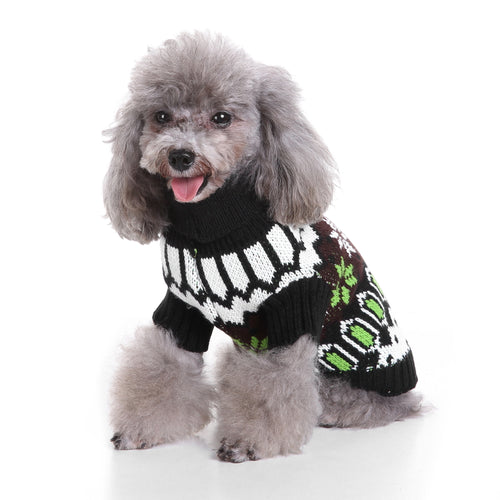 Snowy Paws Dog Sweater