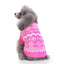 Pretty in Pink Dog Sweater