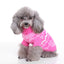 Pretty in Pink Dog Sweater