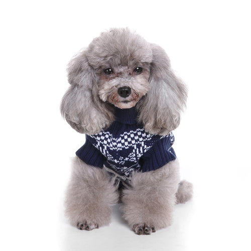 Winter Waves Dog Sweater