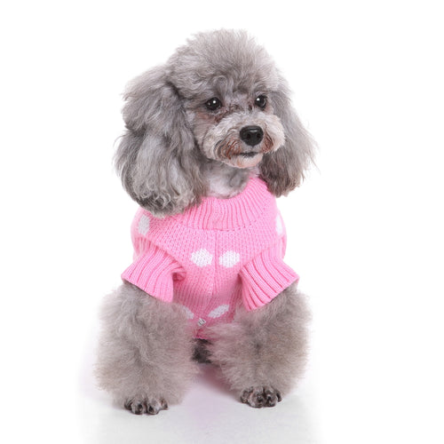 Polka Dot Pooch Sweater