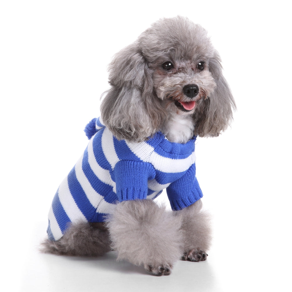 The Candy Cane Stripes Dog Sweater