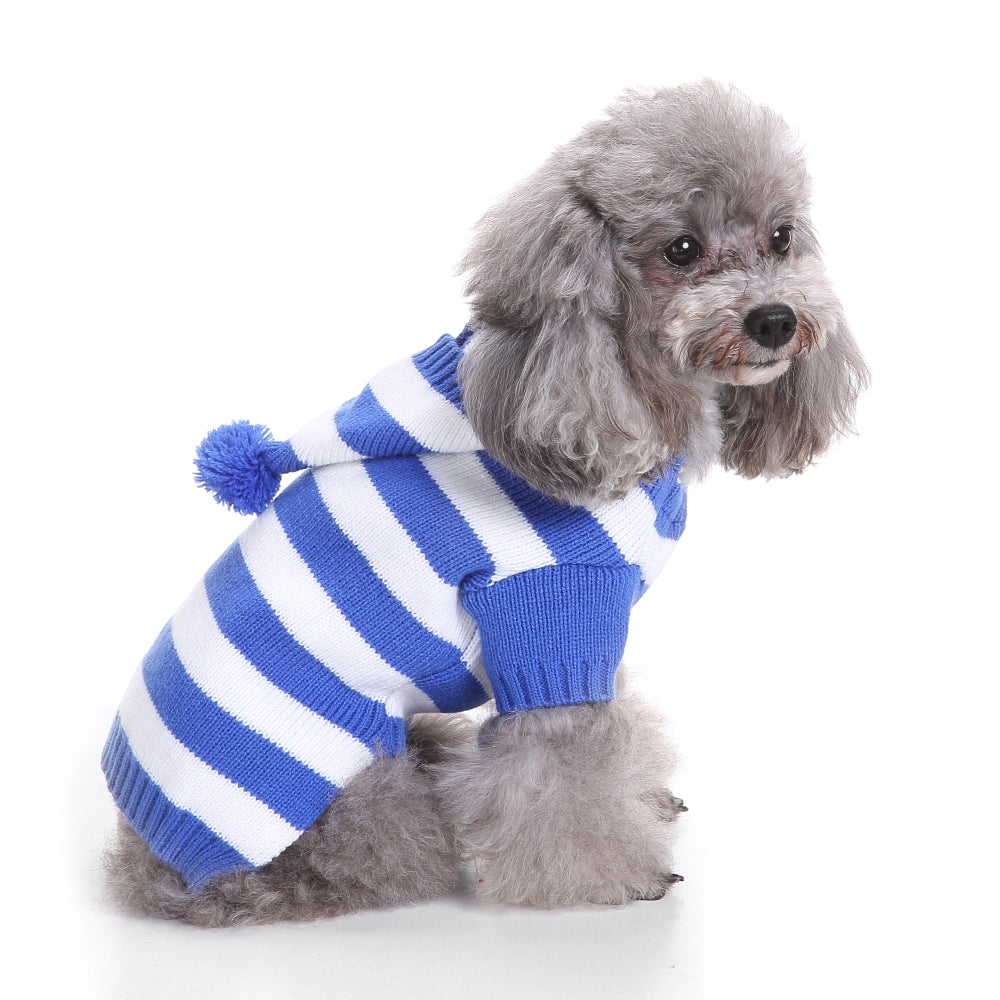 The Candy Cane Stripes Dog Sweater