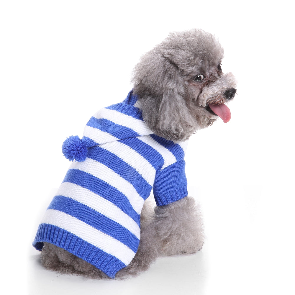 The Candy Cane Stripes Dog Sweater