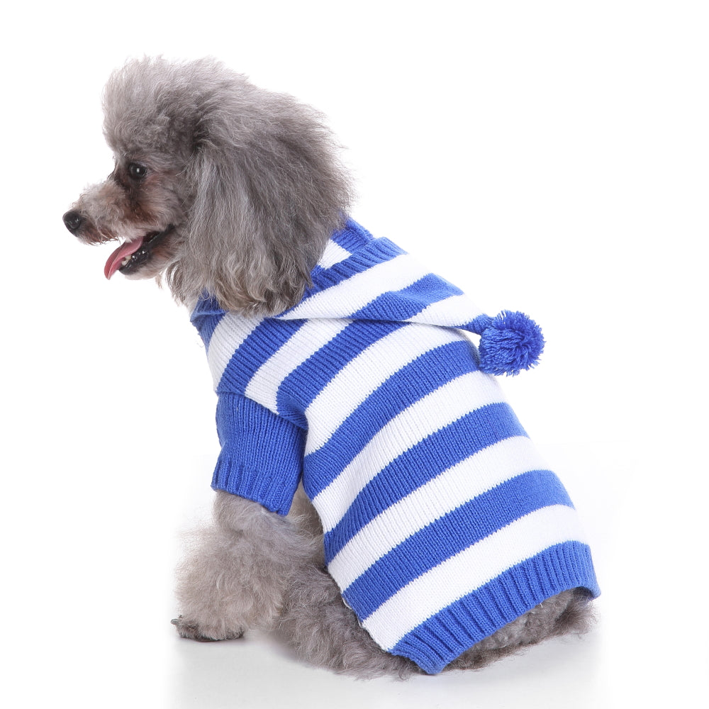 The Candy Cane Stripes Dog Sweater