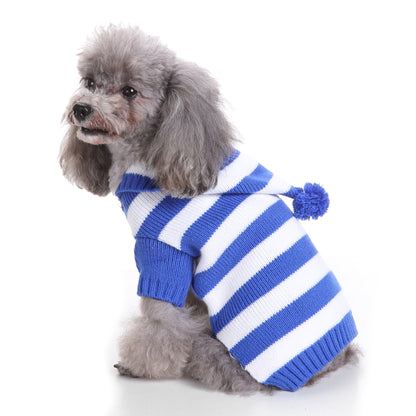 The Candy Cane Stripes Dog Sweater