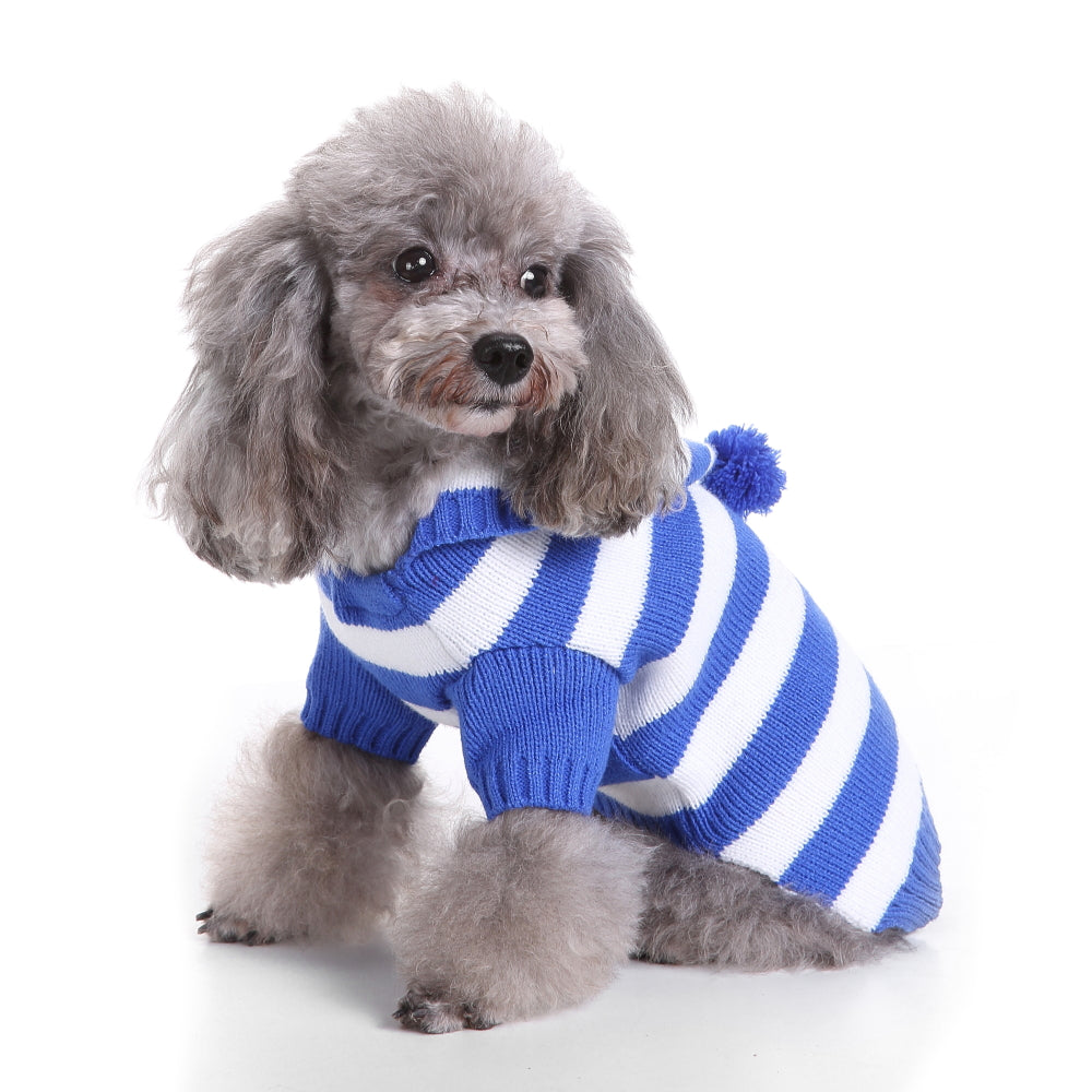 The Candy Cane Stripes Dog Sweater