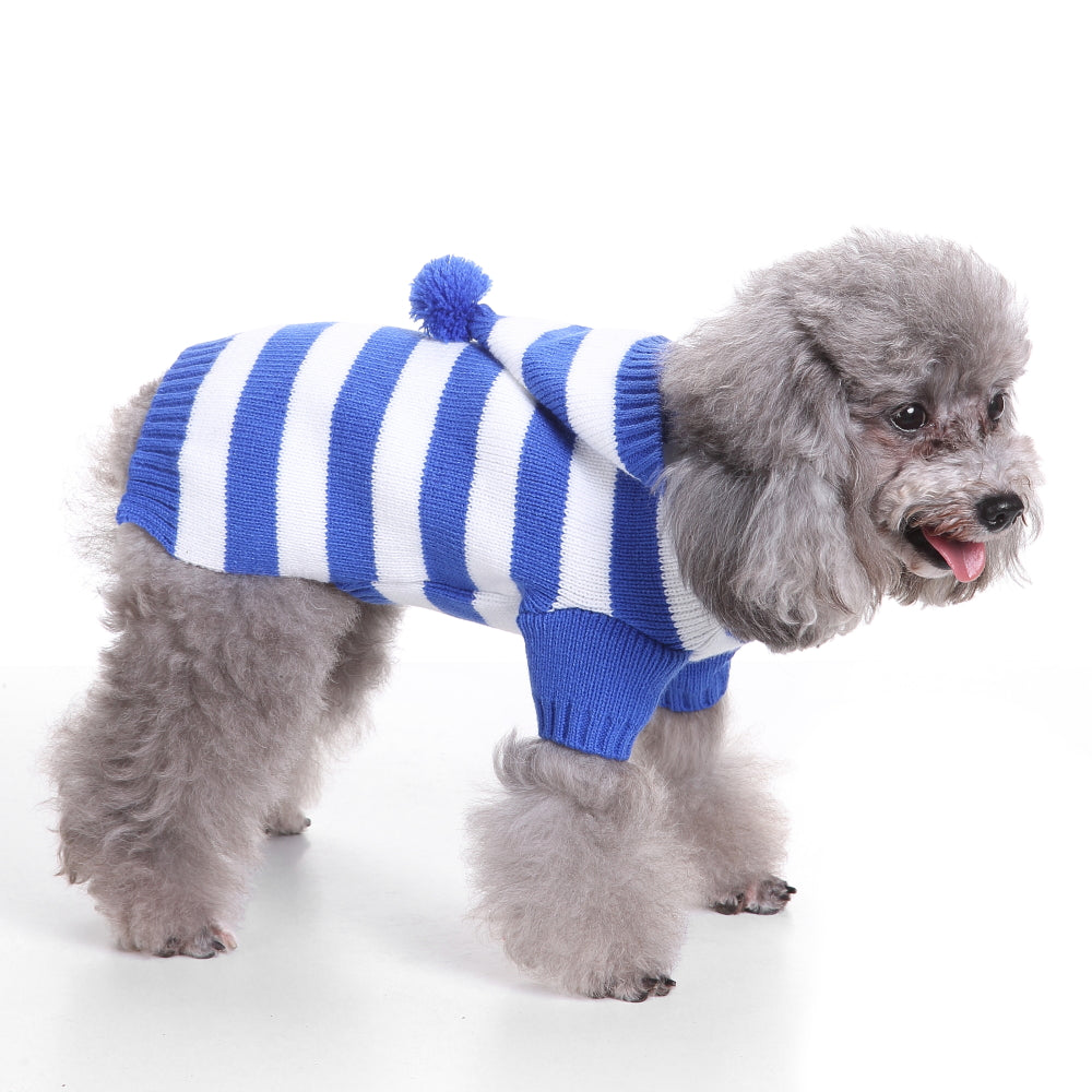 The Candy Cane Stripes Dog Sweater