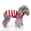 Rudolph's Stripes Dog Sweater