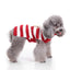 Rudolph's Stripes Dog Sweater