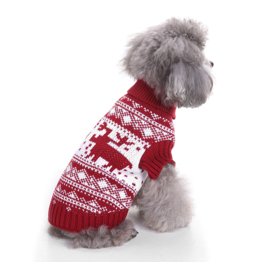 Reindeer Joy Dog Sweater