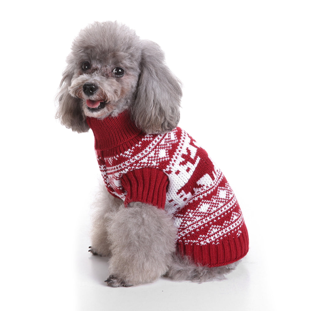 Reindeer Joy Dog Sweater