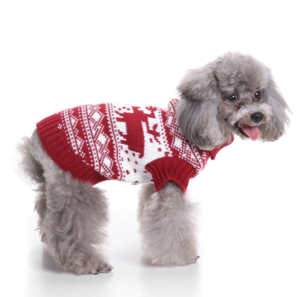 Reindeer Joy Dog Sweater