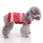 Cozy Hearts Dog Sweater