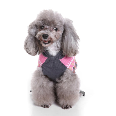 Pinky Pom Pom Dog Sweater