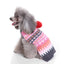 Pinky Pom Pom Dog Sweater