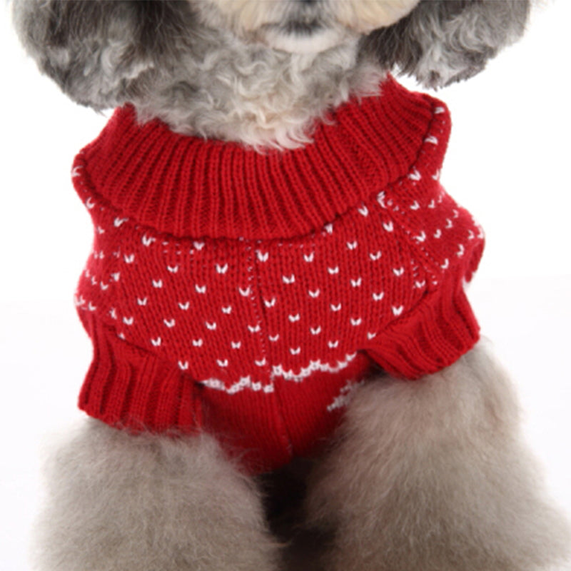 The Festive Reindeer Dog Sweater