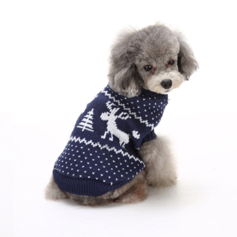The Festive Reindeer Dog Sweater