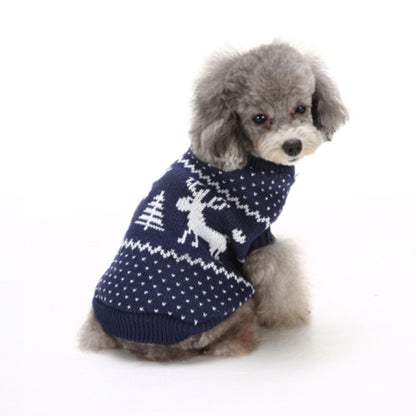 The Festive Reindeer Dog Sweater