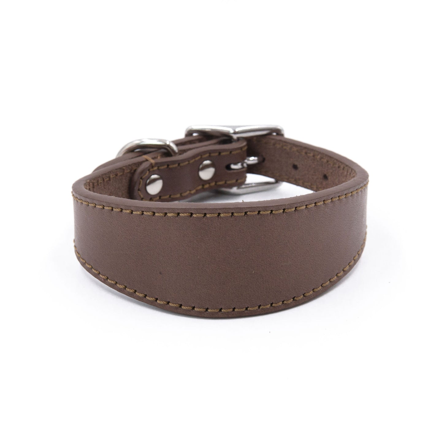 Premium Wide Leather Dog Collar