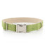 Premium Linen Dog Collar with Metal Buckle